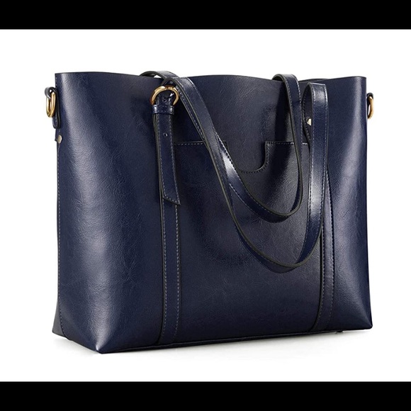 Kattee Leather tote * REDUCED* - Picture 1 of 8